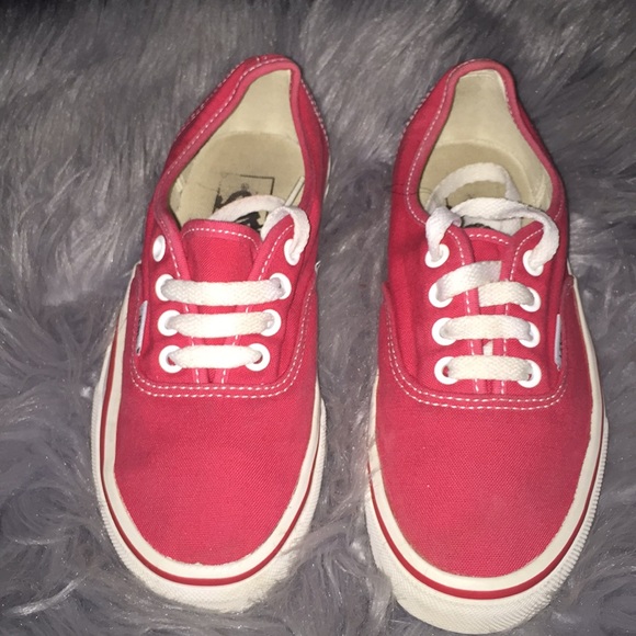 red vans size 4 cheap